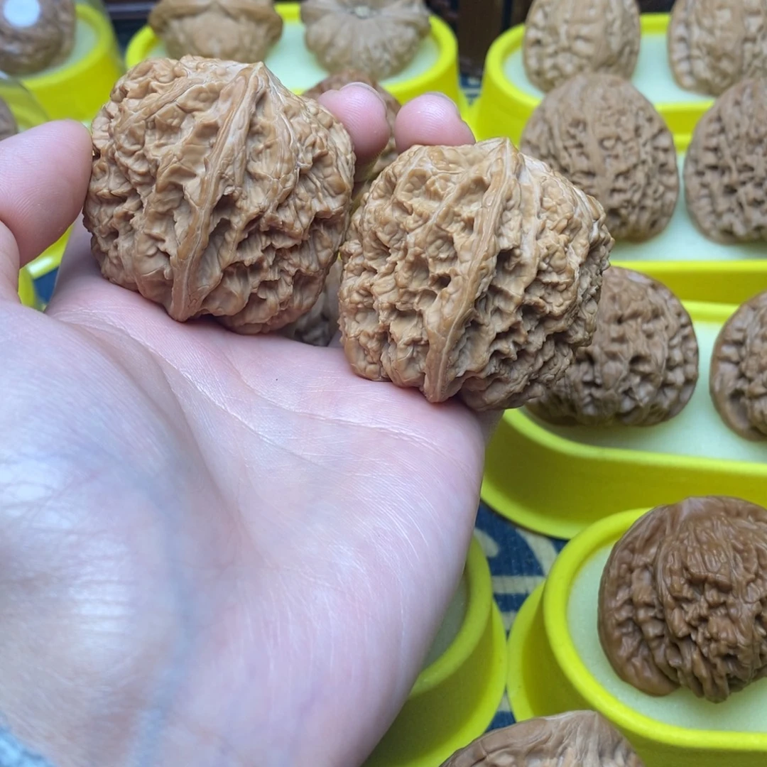 文玩核桃把件43将军膀