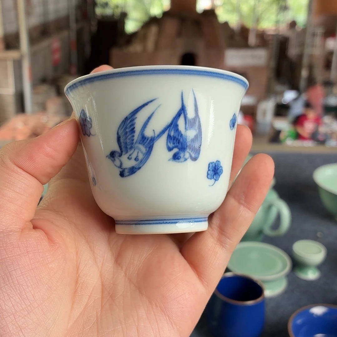 双板桥柴窑杯子的