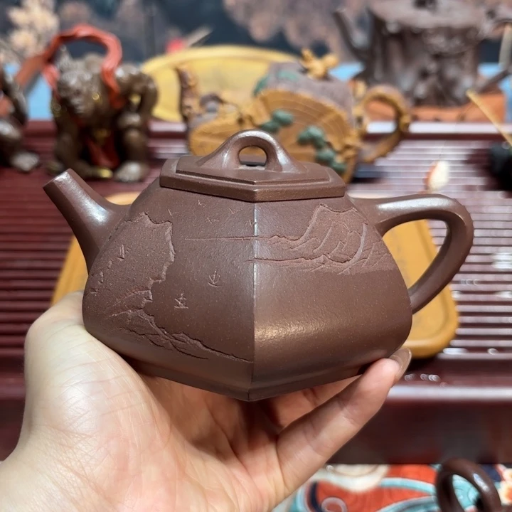 茶壶紫砂原矿精品高端紫砂壶