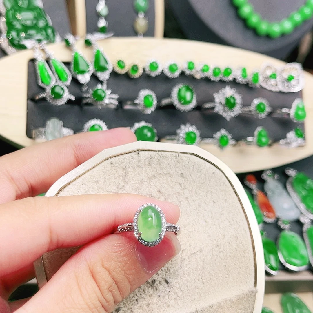 心***助翡翠未镶嵌吊坠(不含链)裸石