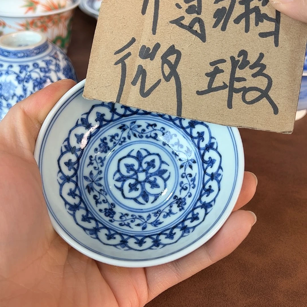 杯景德镇全手工手绘陶瓷