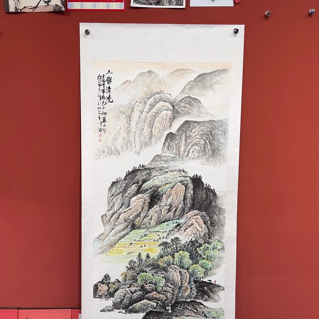 国画李川浦画家作品