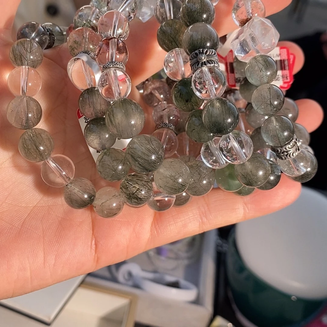 水晶手链未镶嵌多样性发一