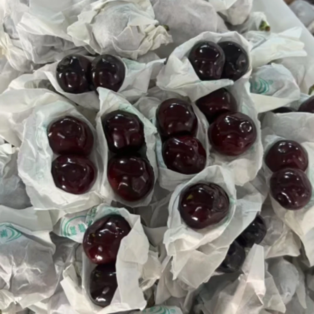 四川汉源九襄车厘子R套带不撕袋3斤装补偿1斤坏货红果实际到手4斤黑珍珠四川省