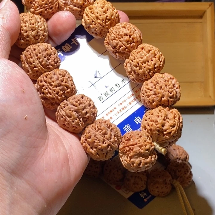 手串金刚菩提18号尺寸26蜂王