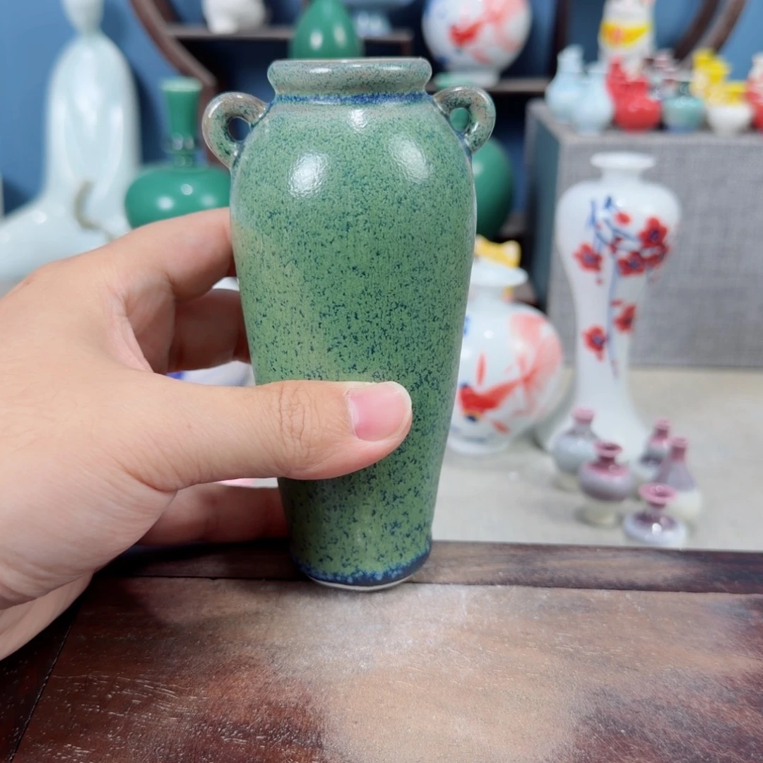 陶瓷手工小花器摆件