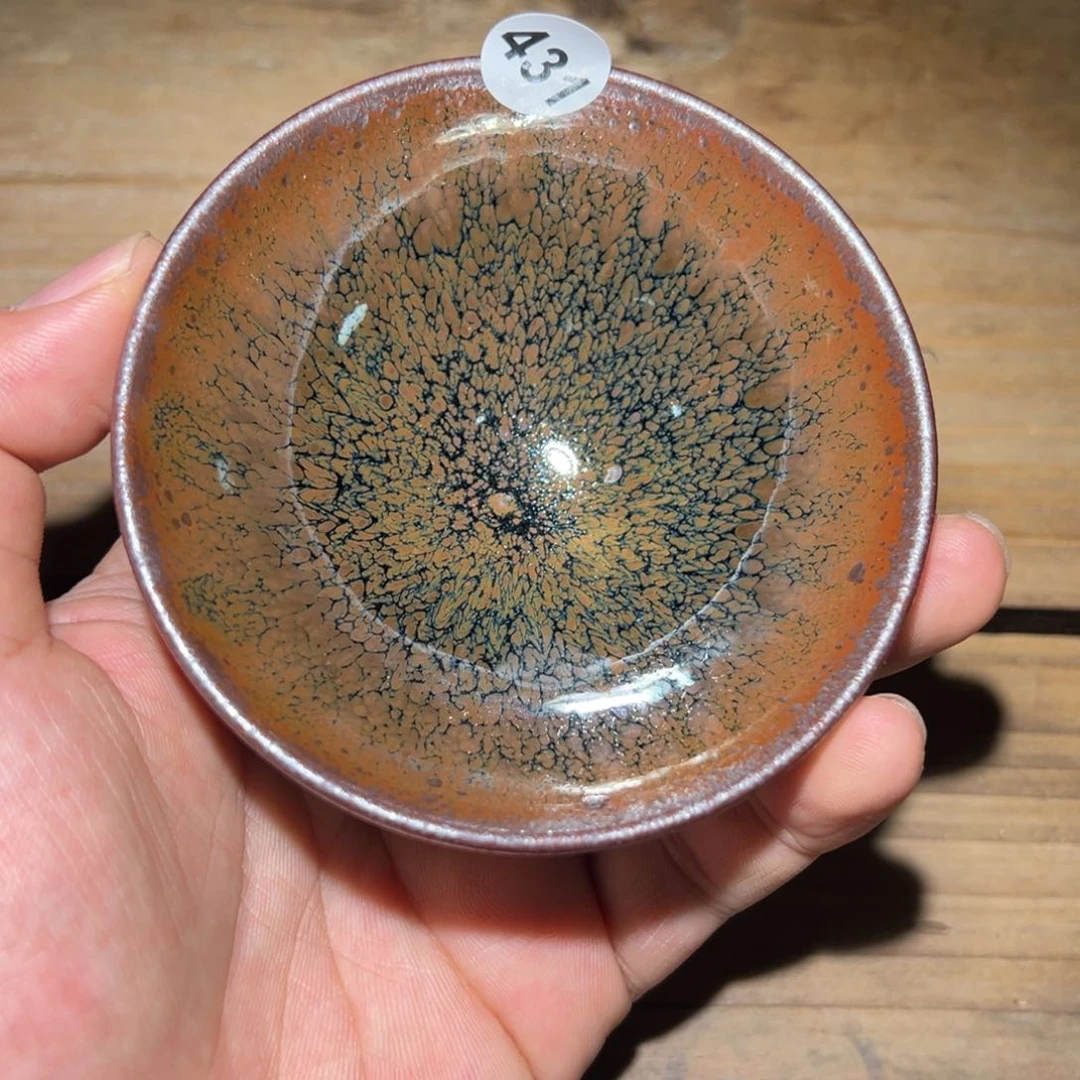 茶盏老表精选柴烧431
