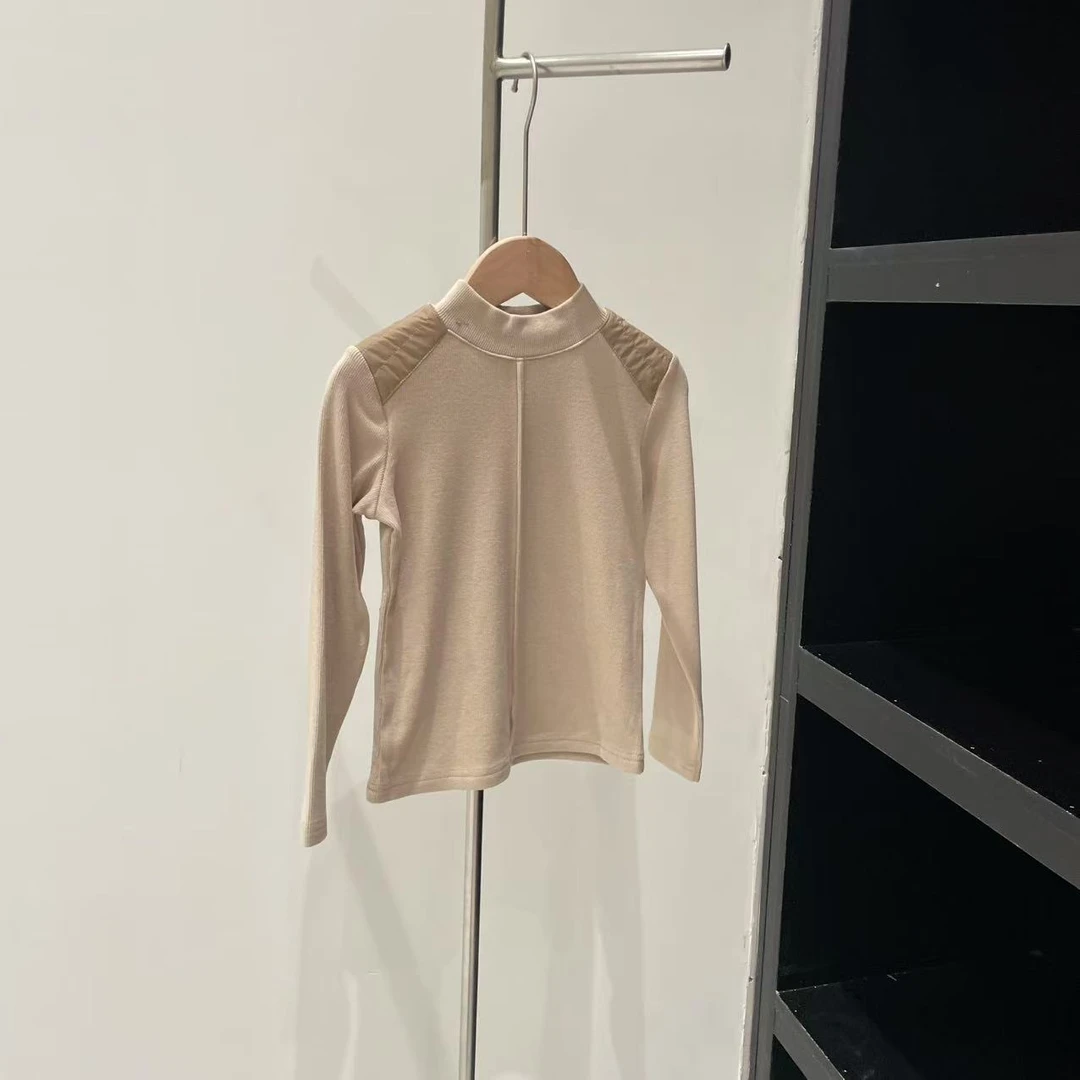 秋冬女童打底衫卡其色 6028宸系