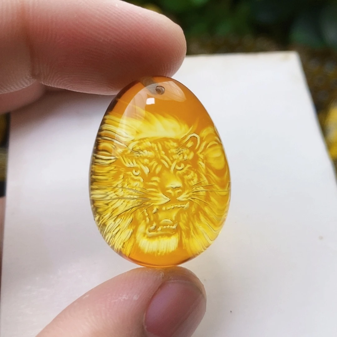 【闪购商品】金珀吊坠(不含链)未镶嵌