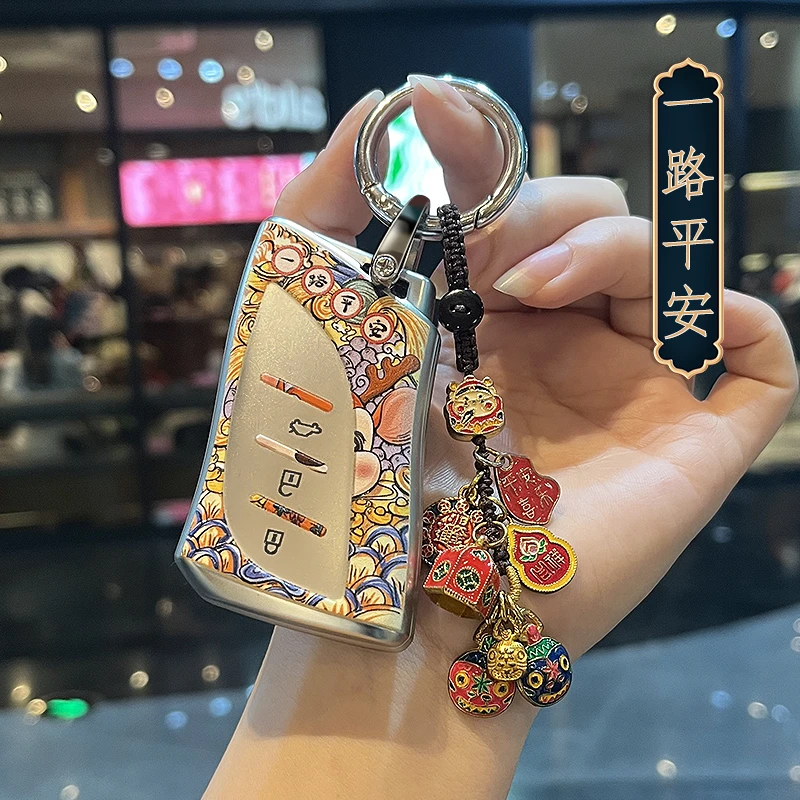 适用雷克萨斯es200钥匙套es300h/rx350h/nx200/rx300/nx260国潮款