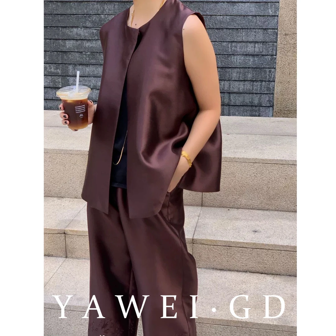 【自在轻盈】高级松弛感马甲休闲套装MJHZ KZSM