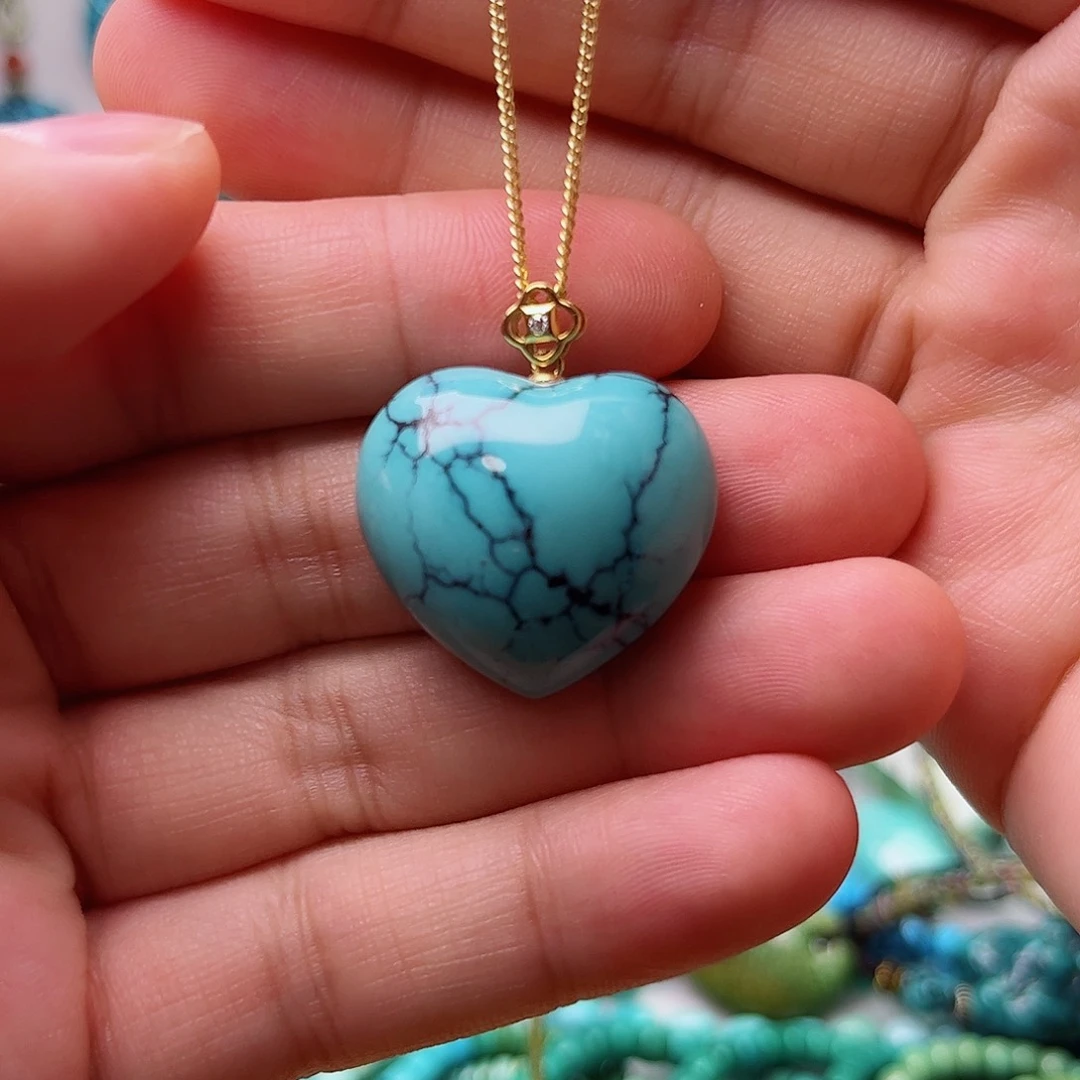 未镶嵌绿松石珠宝奇石