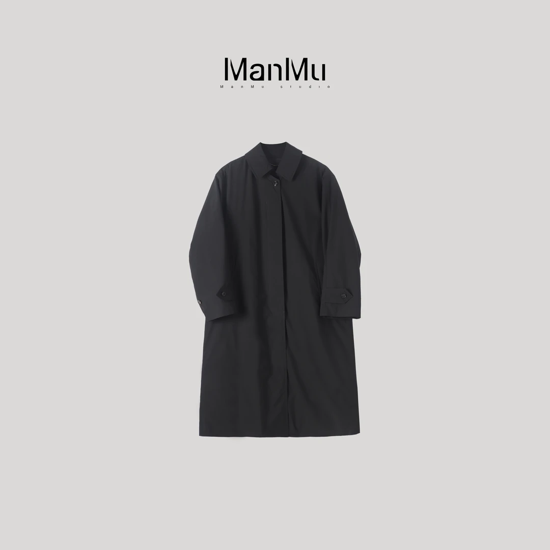 满目ManMu 【张琪专属】高级定制秋冬莱赛尔鹅绒服350321