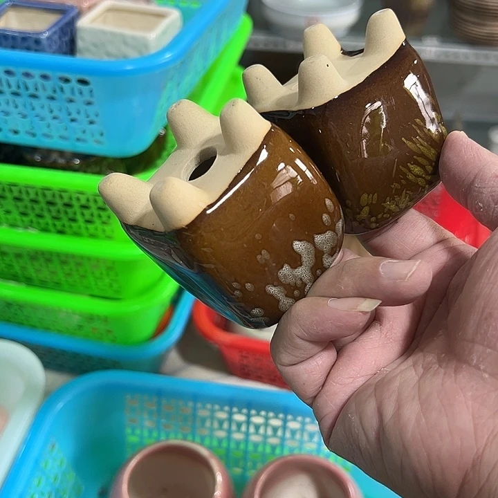 微瑕陶瓷花盆满9.9发