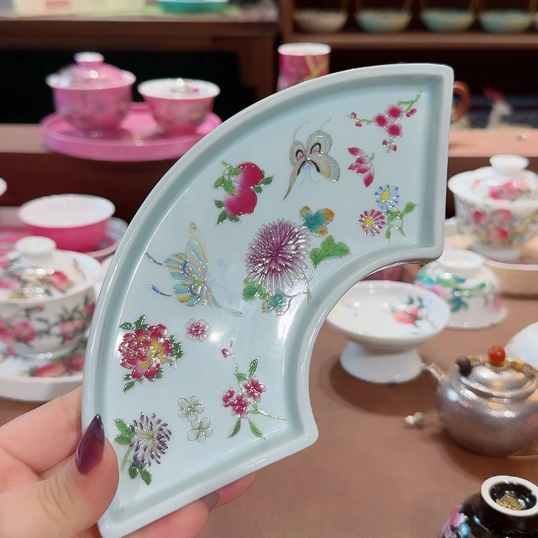 珐琅彩主人杯茶具套装