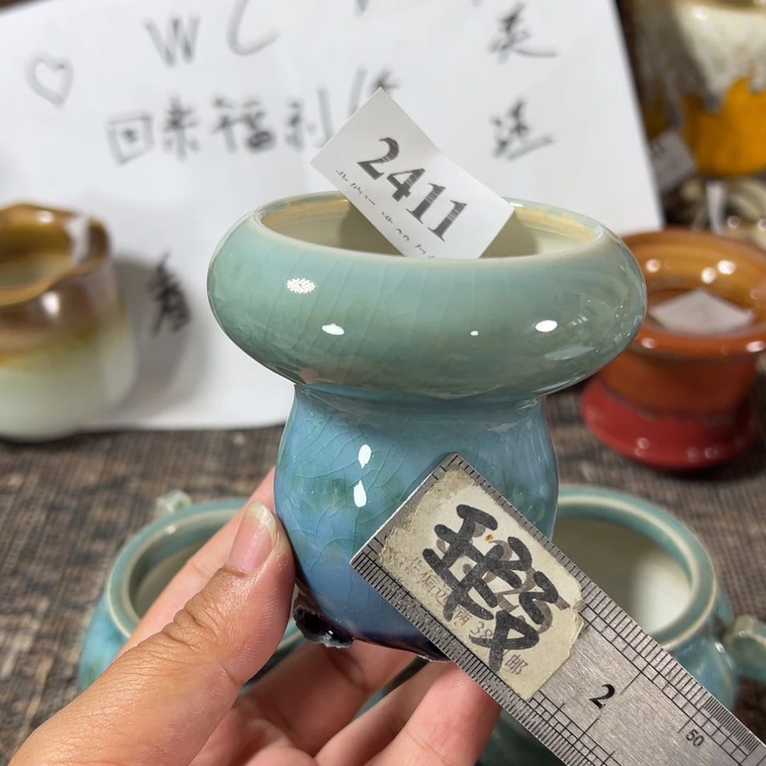 口5高8 手工花盆满30包邮