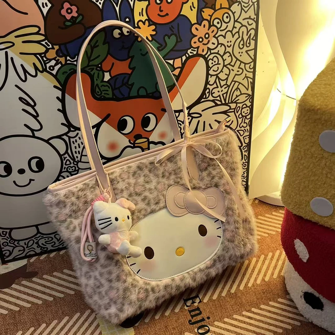 喵喵仙贝【糖霜修猫】单肩包-A284（32*12*27）