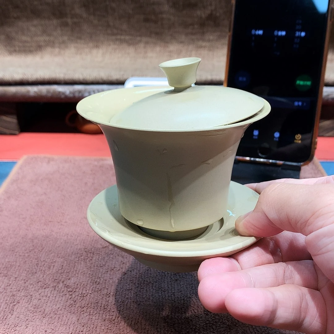 泥塑龍***！放漏马蹄盖碗150毫升