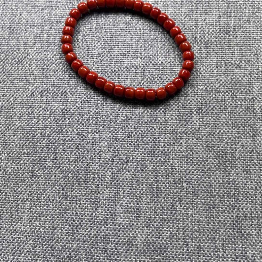 南红玛瑙合金颈饰漫**心