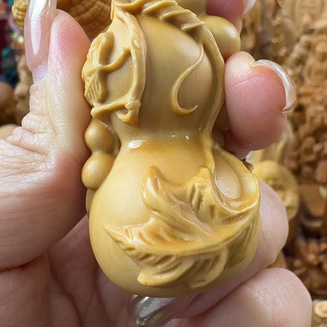 黄杨木木雕葫芦木雕葫芦