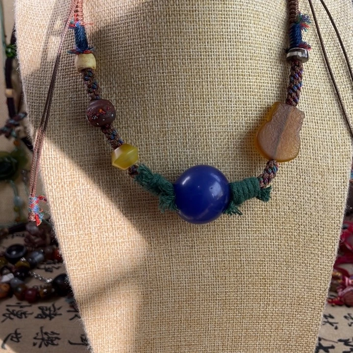 玛瑙/玉髓未镶嵌颈饰