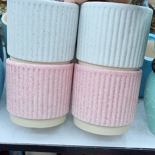 多肉绿植 陶瓷花盆9.9包邮