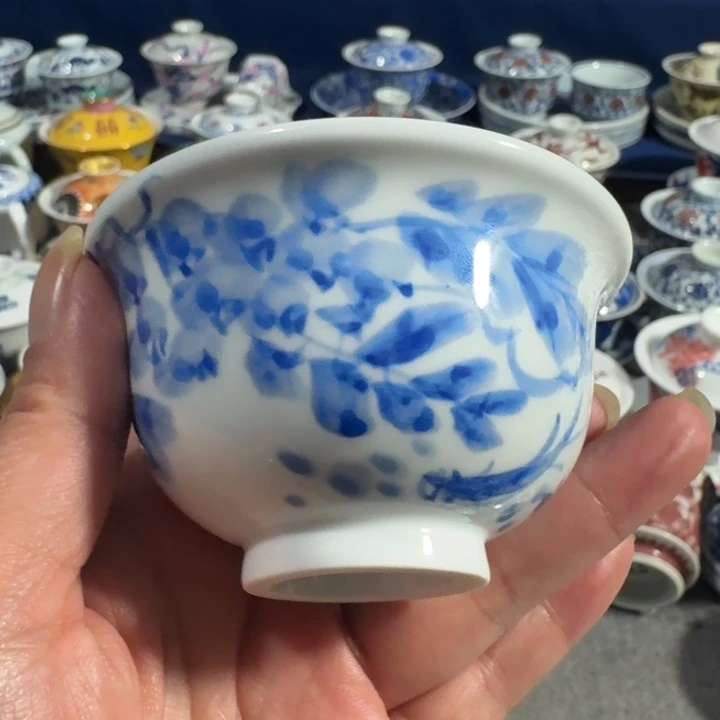 景德镇手工手绘杯