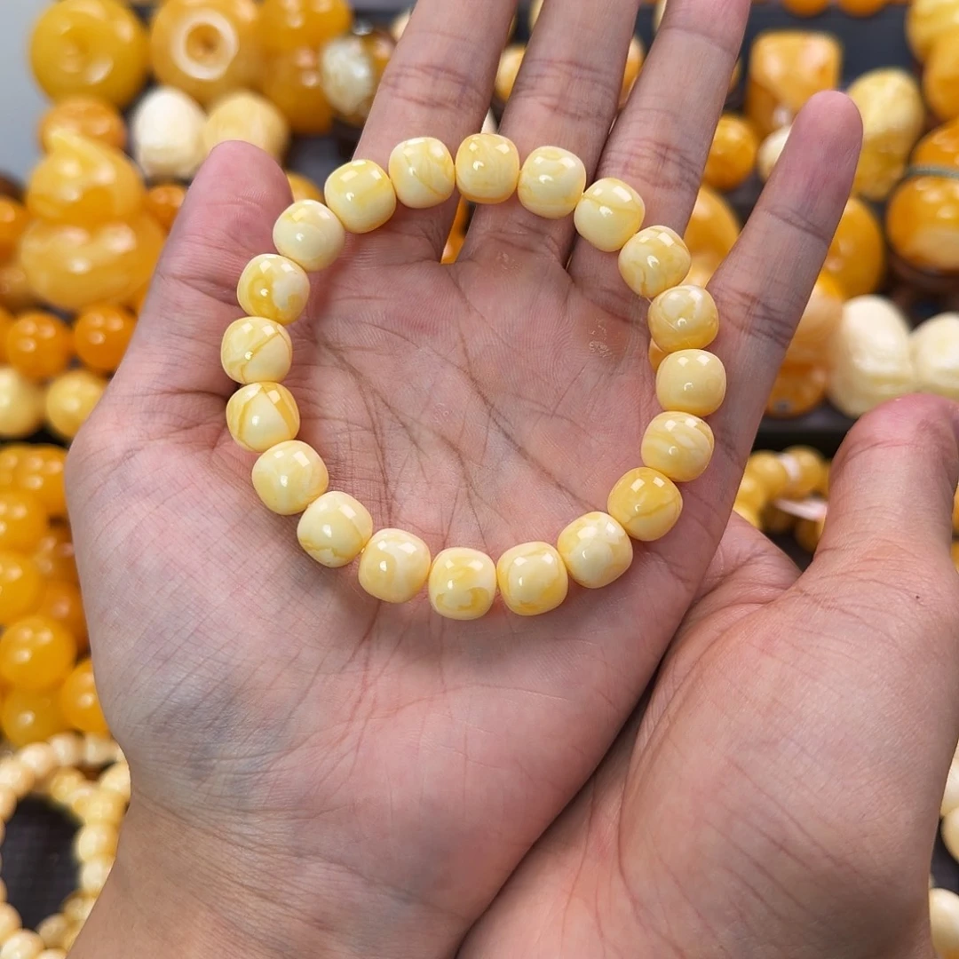 琥珀未镶嵌珠宝奇石11mm同料