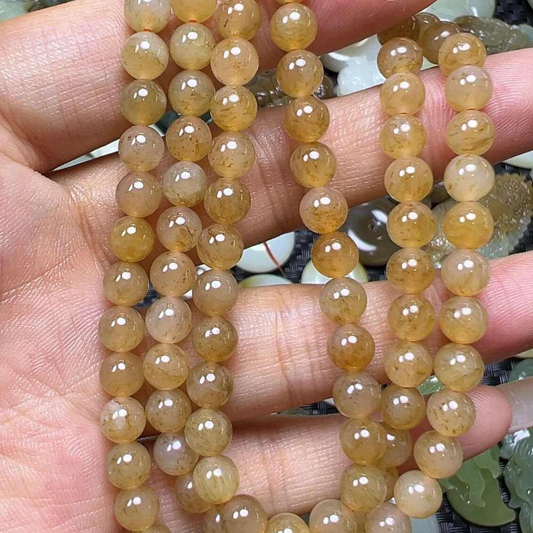 和田玉未镶嵌颈饰微瑕不退不换