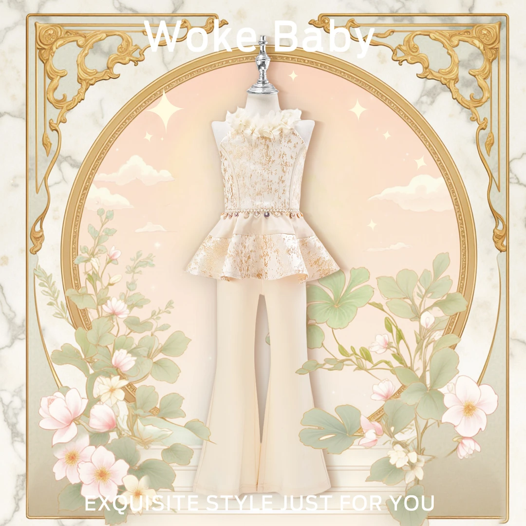 女童2025夏季新款上衣汉服儿童古风裤子M5385