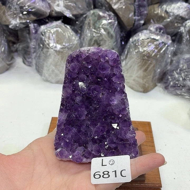 摆件水晶未镶嵌天然紫水晶