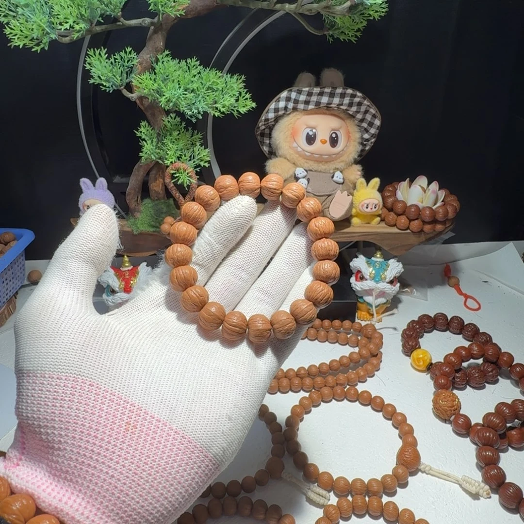 浅***笑核桃原皮原色原生态三棱14天地孔