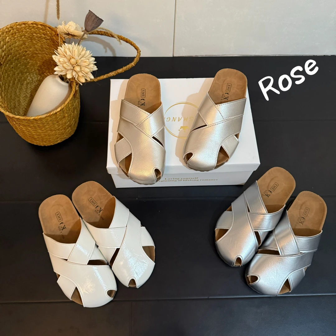 包头拖鞋女2025超火外穿夏季镂空凉拖编织方头半拖超舒服罗马拖鞋