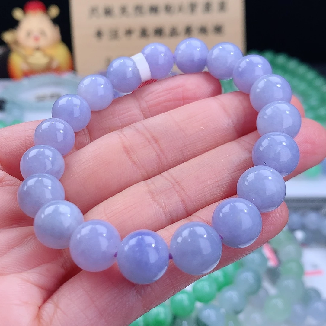 翡翠手链未镶嵌卡10mm