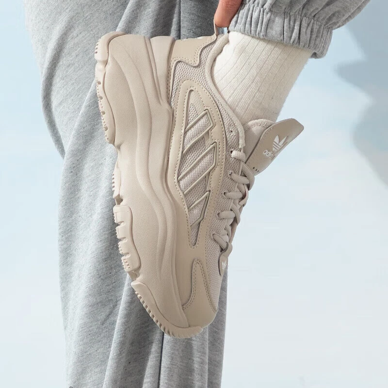 adidas/阿迪达斯官方老爹鞋女鞋秋季新款运动鞋三叶草厚底休闲鞋