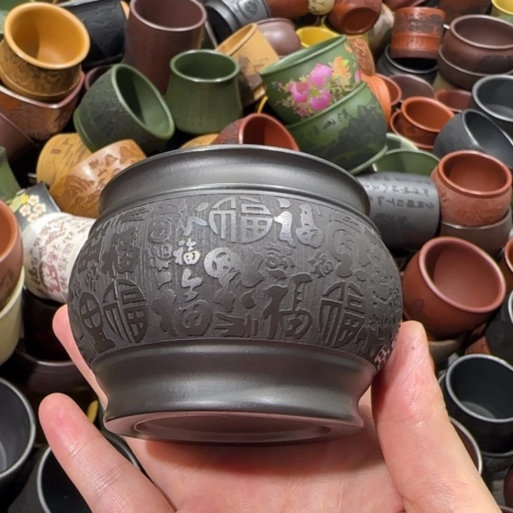 茶杯紫砂全手工紫砂