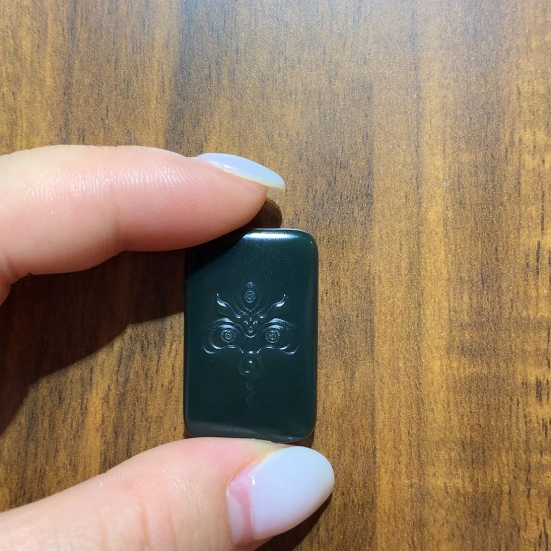 和田玉未镶嵌颈饰圆*