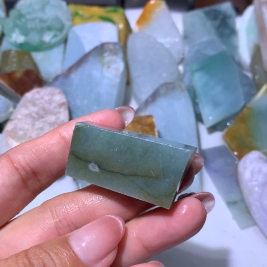 散珠翡翠翡翠边角料
