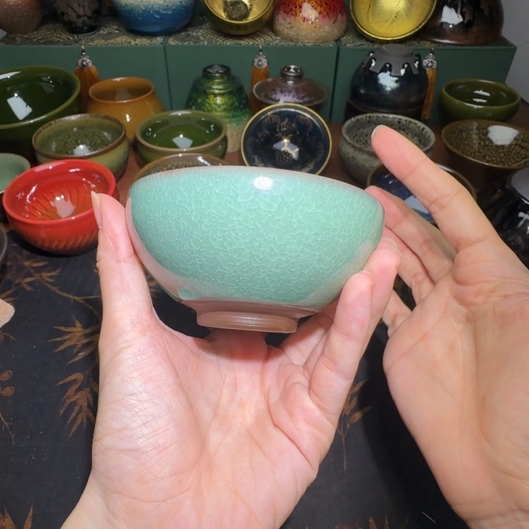 茶盏微瑕建盏，介意勿拍