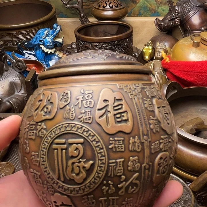 精美铜器批发档口