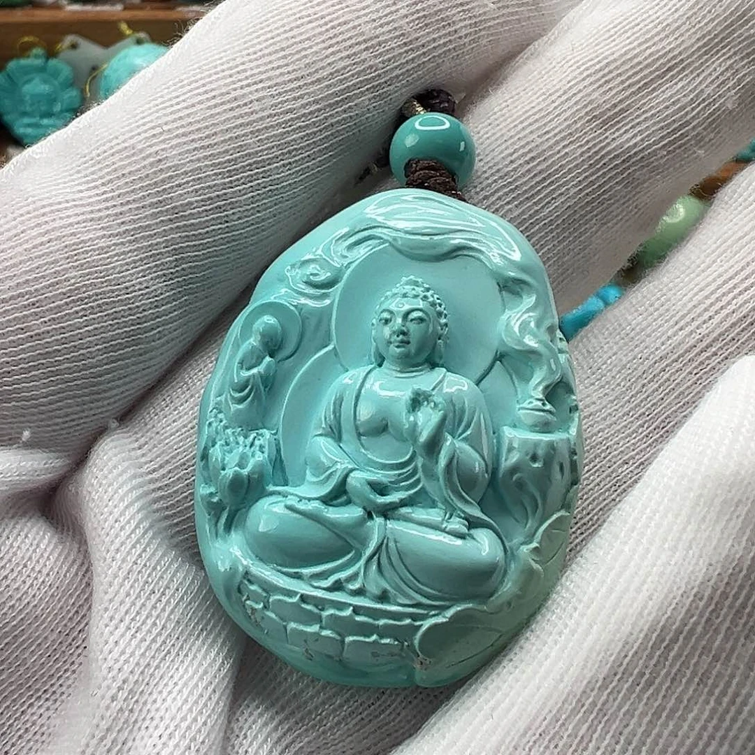 绿松石配饰未镶嵌