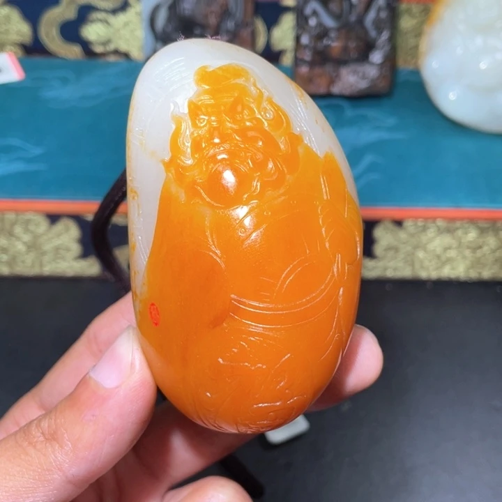 和田玉未镶嵌颈饰J