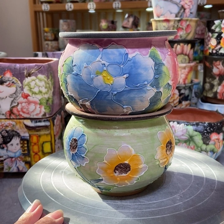 景德镇艺术手绘作品