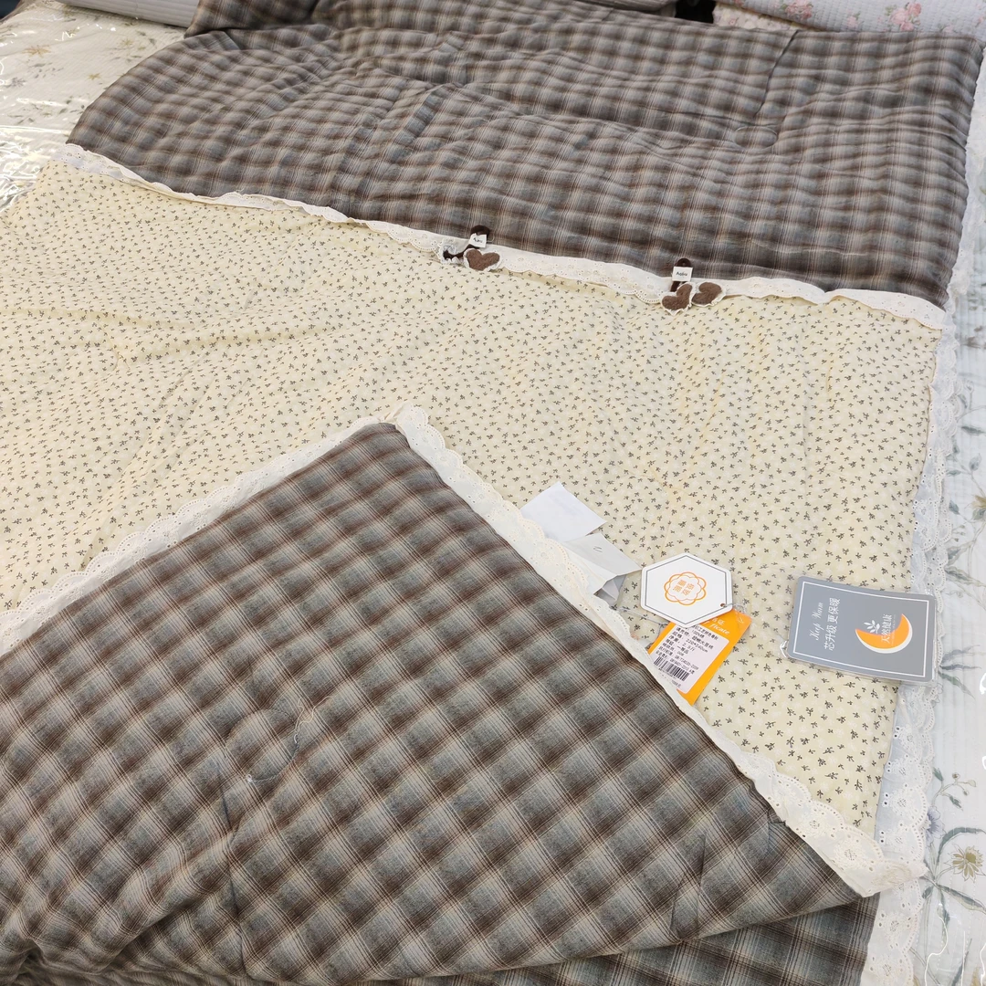 2.2×2.4米美拉德拼色春秋被（2.5斤）