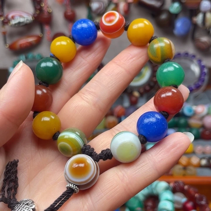 玛瑙/玉髓手链未镶嵌