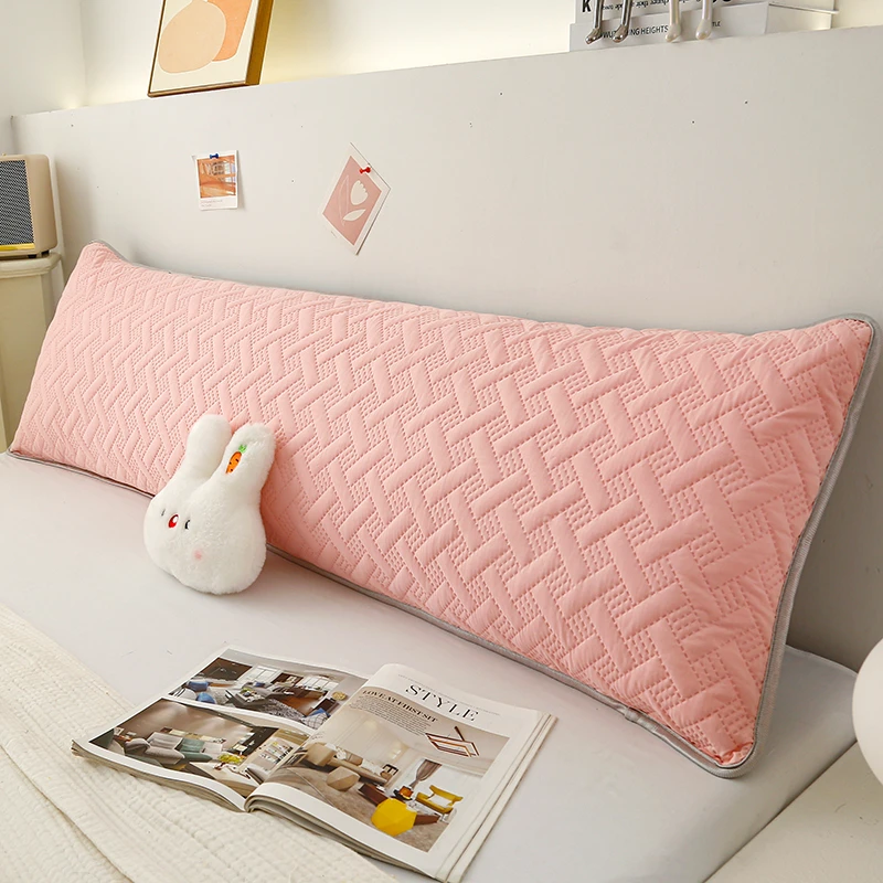 双人枕头长款情侣枕芯1.2米1.5米1.8米床上枕头加长大号整头抱枕