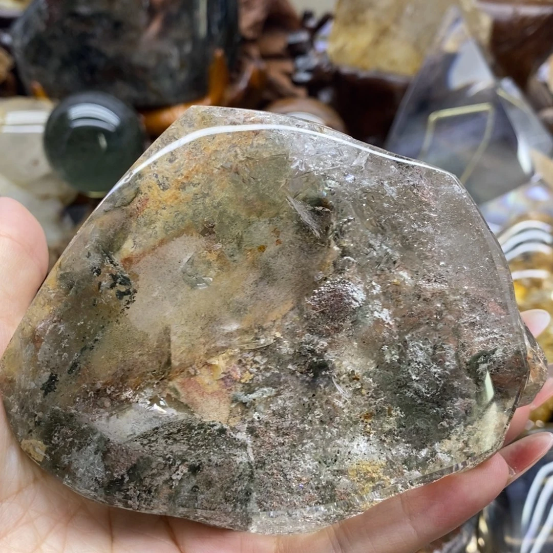水晶未镶嵌珠宝半成品