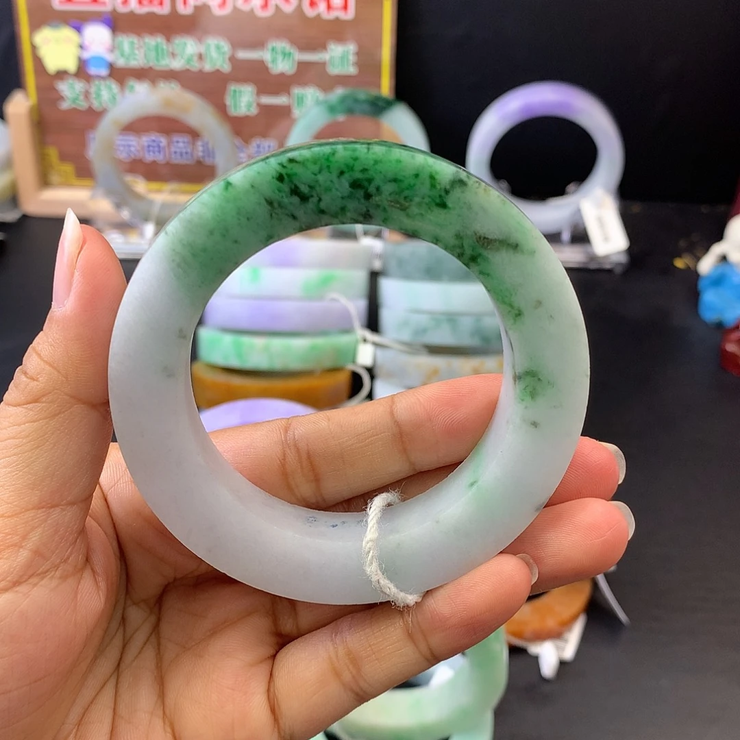 定制翡翠未镶嵌正圈