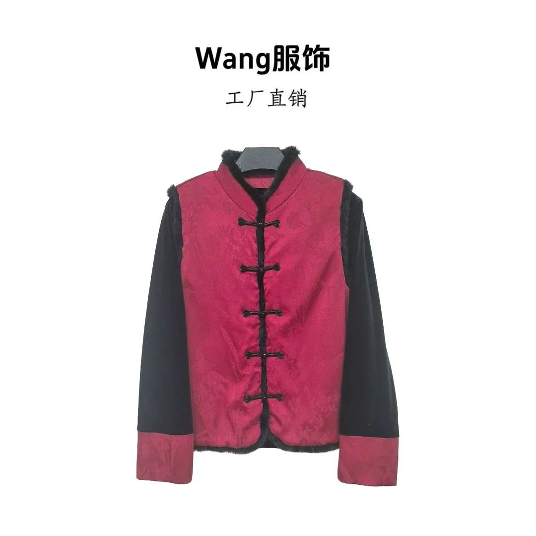 【WANG】轻奢时尚百搭设计师款两件套马夹上衣