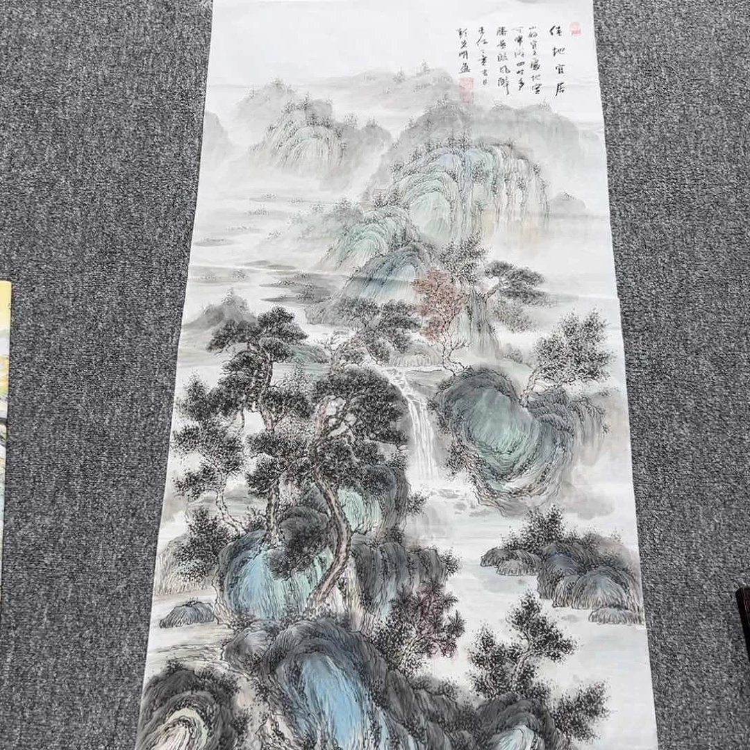 国画纯手绘字画宣纸